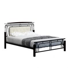 Bed Frame Size 160 - Siantano Hedy 160 / Antique Brown
